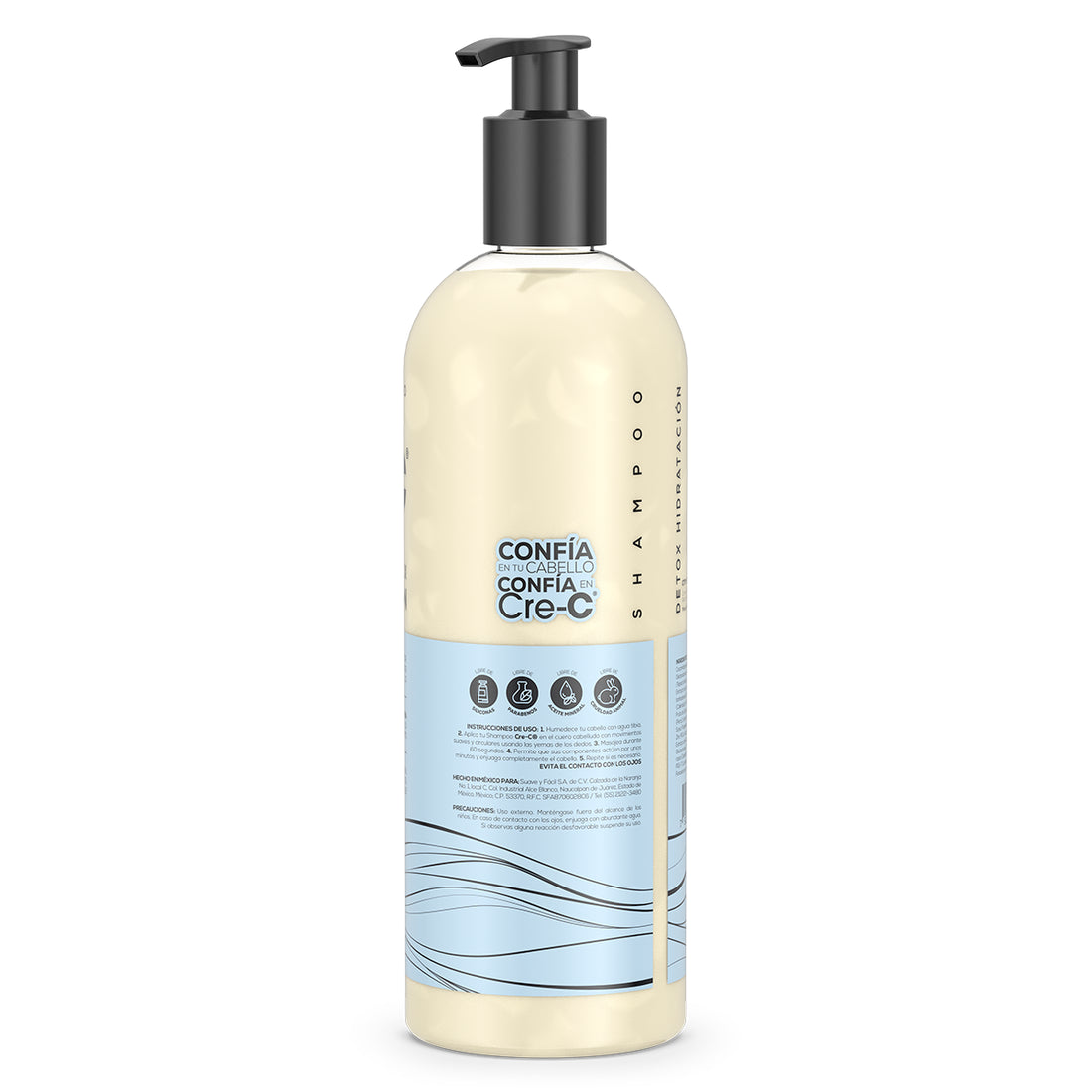 Shampoo Cre-C® Detox Hidratación 1 L