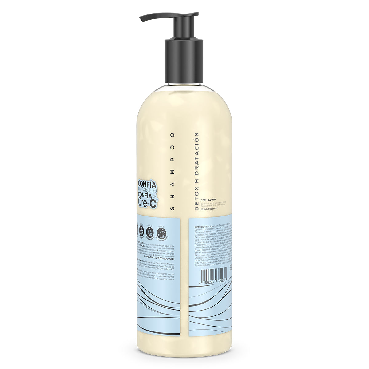 Shampoo Cre-C® Detox Hidratación 1 L