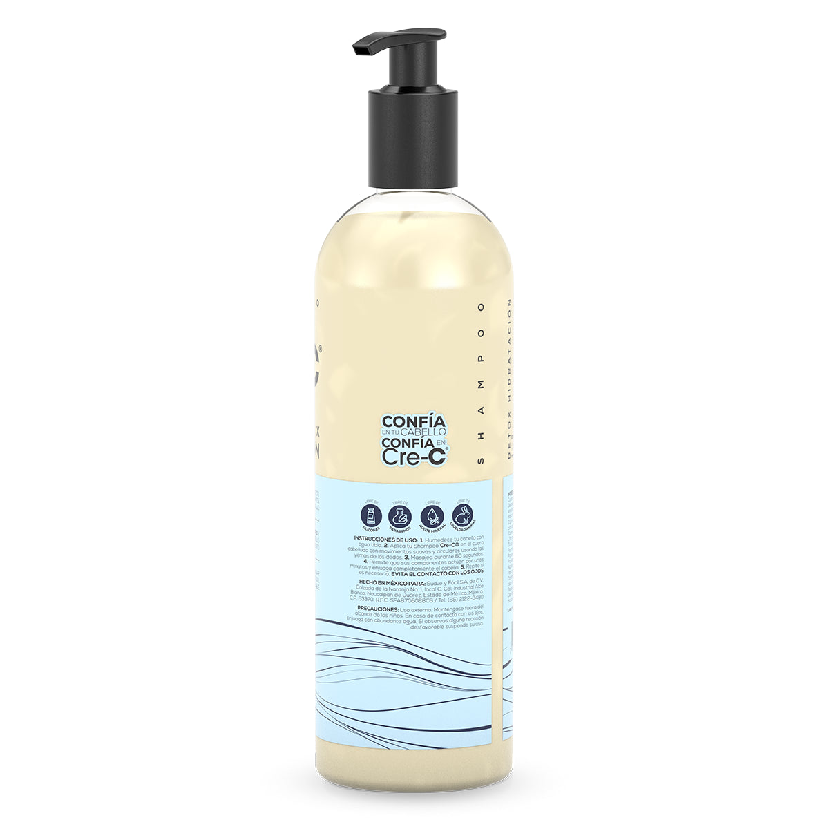 Shampoo Cre-C® Detox Hidratación 500ml