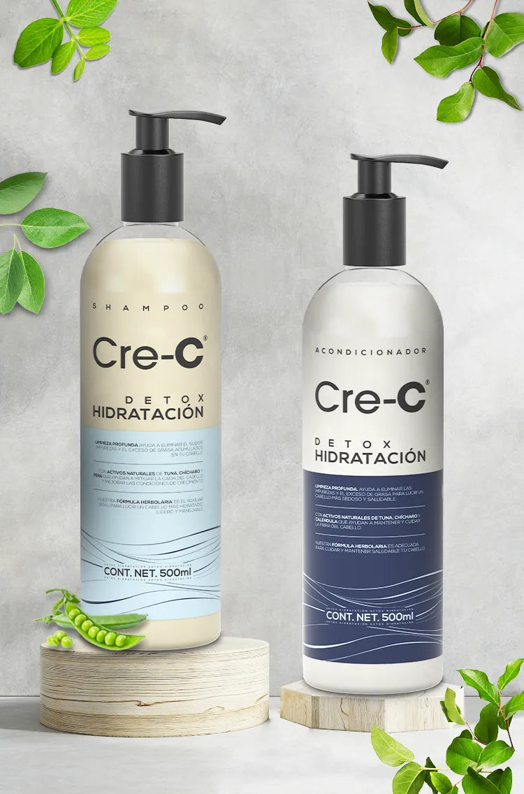 Shampoo & acondicionador Detox Hidratación